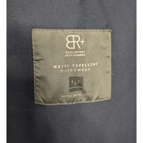 Banana Republic Heritage Collection XXL Navy Water Repellent Officer Coat Winter